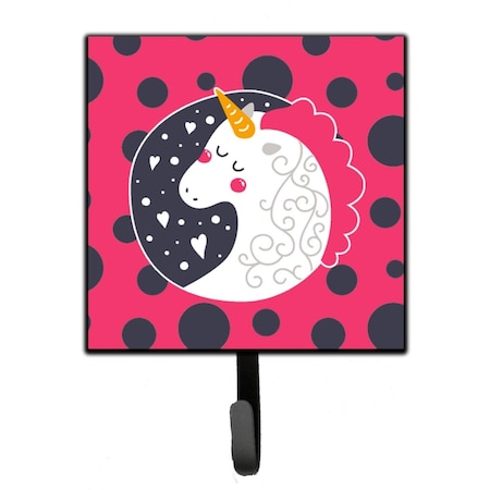 Jensendistributionservices Unicorn Pink Polkadots Leash or Key Holder MI2088025